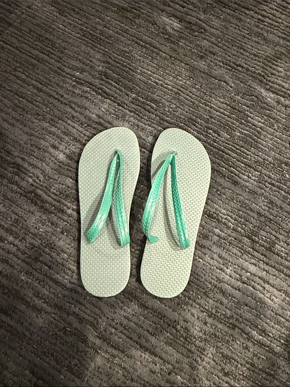 Green Flip Flops